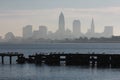 Cleveland's Edgewater Park Royalty Free Stock Photo