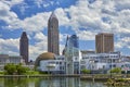 Cleveland, Ohio Skyline Royalty Free Stock Photo