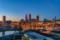 Cleveland Skyline at Sunset