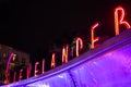 Clevelander Art Deco Neon Sign