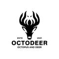 Octodpus and Deer Logo Combination