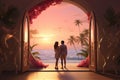 Clic Valentines Day Romantic Getaway graphics