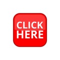 `Click Here` button, Click here icon, Click here sign Royalty Free Stock Photo