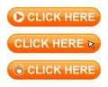 Click here button Royalty Free Stock Photo