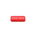 Click here red button Royalty Free Stock Photo