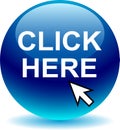 Click here web button Royalty Free Stock Photo