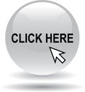 Click here web button Royalty Free Stock Photo