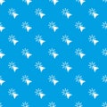 Click pattern seamless blue