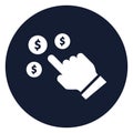 Click, pay Isolated Vector Icon Which can easily modify or edit Royalty Free Stock Photo