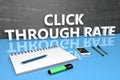 Click Through Rate Royalty Free Stock Photo