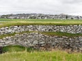 Clickimin broch in Lerwick, Shetland Islands. Royalty Free Stock Photo