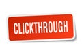 Clickthrough sticker