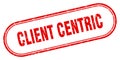 Client centric stamp Royalty Free Stock Photo