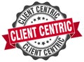 Client centric stamp. sign. seal Royalty Free Stock Photo