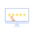 The client chooses the best estimate. The concept of rating