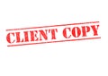 CLIENT COPY Stamp