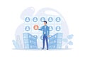 Client database analysis. Marketing strategy, CRM planning, target audience research. Expert, analyst studying end user