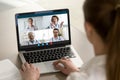Client receive medical consultation on-line from diverse doctors