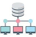 Client server, computer sharing Isolated which can be easily edit or modified