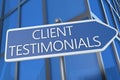 Client Testimonials Royalty Free Stock Photo