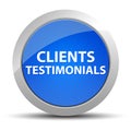 Clients Testimonials blue round button