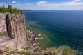 A Cliff Along Lake Superior Royalty Free Stock Photo