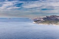 Cliff And Bays Near Cassis-Route des Cretes,France Royalty Free Stock Photo