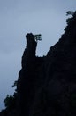 Cliff in the Caldera de Taburiente National Park.