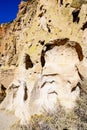 Cliff cavities at Bandelier National Monument