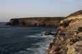 Cliff coast at Ajuy - Fuerteventura Royalty Free Stock Photo