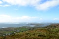 Cliff Coast and Sea View from Sky Road in Clifden, Ireland Royalty Free Stock Photo