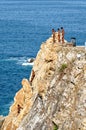 Cliff Divers jump at La Quebrada - Acapulco - Mexico