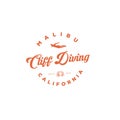 Cliff diving logo inspirations , t shirt, restaurant