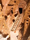 Cliff Dwelling in New Mexico Royalty Free Stock Photo