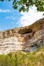 Cliff Dwellings at Montezuma Castle National Monument Royalty Free Stock Photo