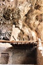 Tonto National Monument Cliff Dwellings, National Park Service, U.S. Department of the Interior Royalty Free Stock Photo