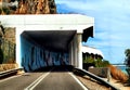 Cliff Face Roadway Tunnel