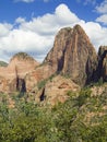 Cliff Fasce, Zion National Park Royalty Free Stock Photo