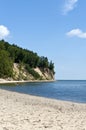 Cliff on the Gdynia Orlowo seaside