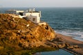 The Cliff House and Sutro Baths in San Francisco Royalty Free Stock Photo