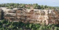 Cliff at mesa verde