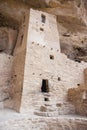 Cliff Palace ancient puebloan village of houses and dwellings in Mesa Verde National Park New Mexico USA