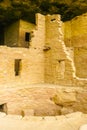 Cliff Palace detail of Kiva Mesa Verde National Park Arizona