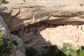 Cliff palace in Mesa Verde National Park, Colorado, USA Royalty Free Stock Photo