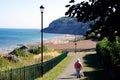 Cliff path at Shanklin, Isle of Wight, UK