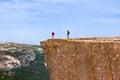 Cliff Preikestolen in fjord Lysefjord - Norway