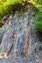 Cliff in the quarry at Bromberg