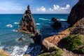 Cliff at rock formation; Sao Lourenco; Madeira