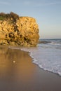 Cliff at Santa Eulalia Beach, Algarve Royalty Free Stock Photo