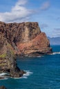 Cliff at Sao Lourenco; Madeira